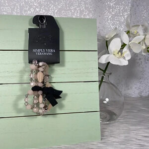 Simply Vera Vera Wang Pink Beaded Bracelet